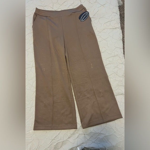 Scoop Womens Ultimate Scubaknit Seamed Sweatpants Color Mushroom XL (0552) - Picture 11 of 11